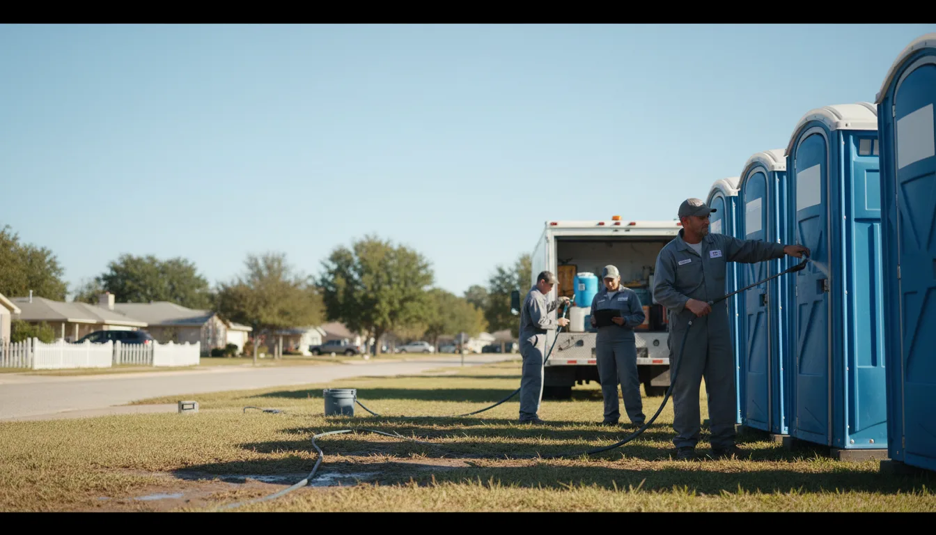 Long-Term Portable Toilet Rental in Georgetown, KY near me